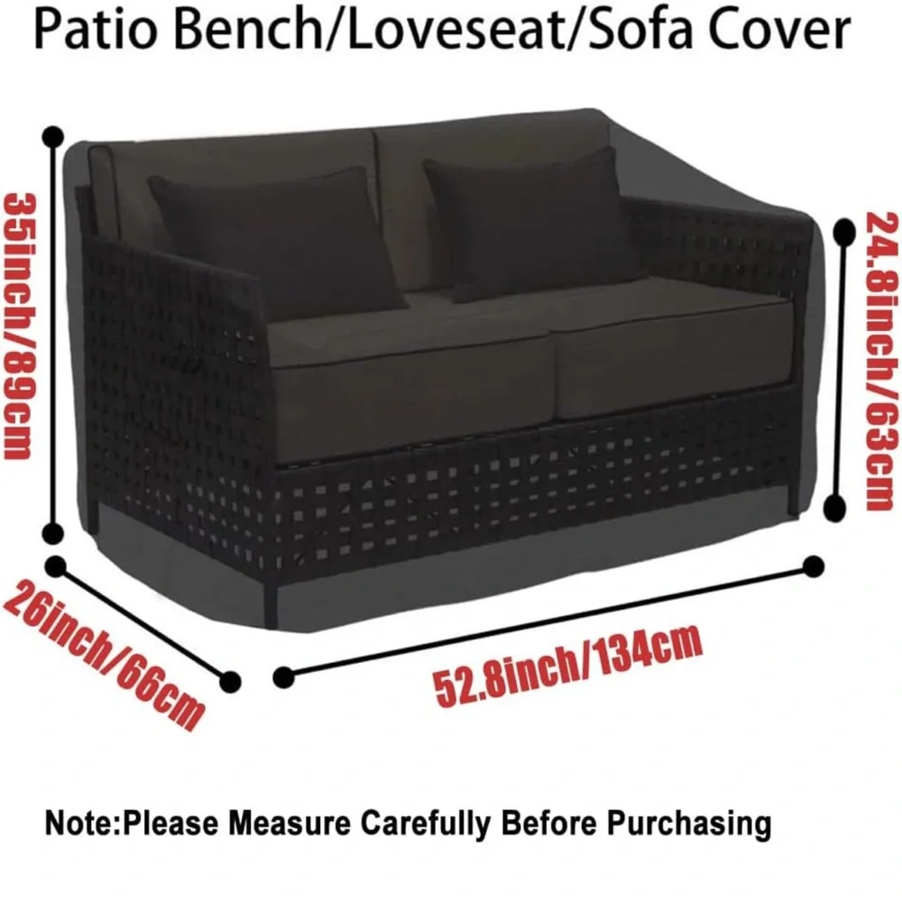 Outdoor Patio Bench Cover - Brand NEW! Set Of 4